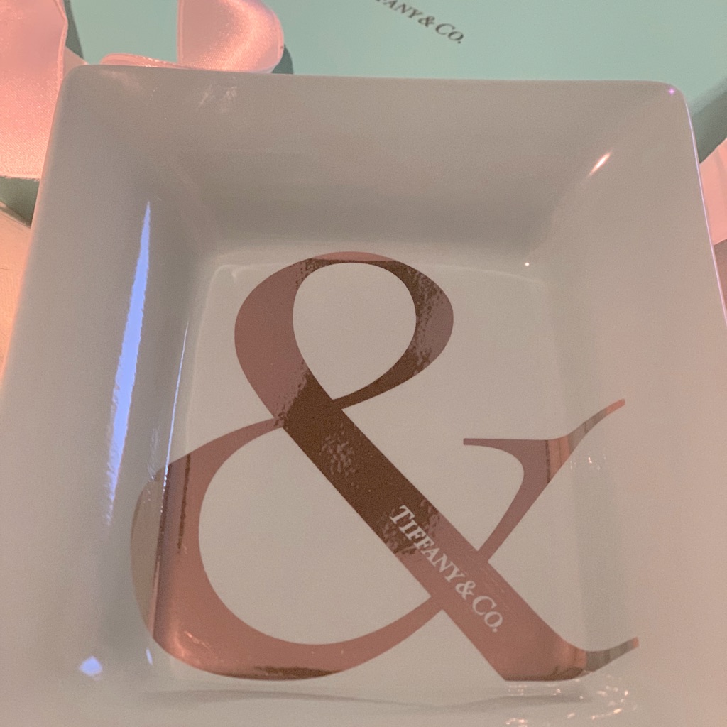 Brand New Authentic Tiffany Jewelry Plate